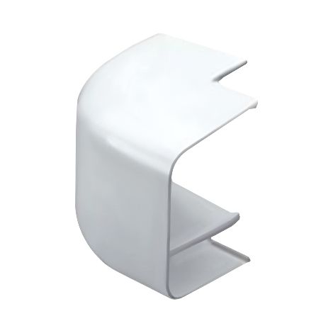 Coude extérieur 90° pour goulotte 65 x 50 mm - blanc - First Plast