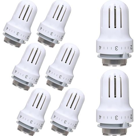 Tête thermostatique pour robinet de radiateur pour filetage (1/5)