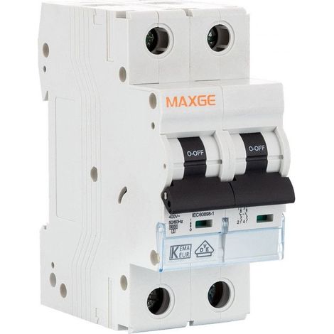 Automático Industrial MAXGE 16A 2P-6kA (1/5)
