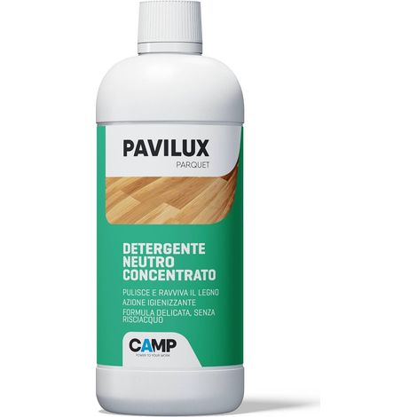 Détergent sols et parquet neutre, nettoyant non moussant concentré sans rinçage, idéal pour surfaces en bois, 750 ml (1/5)