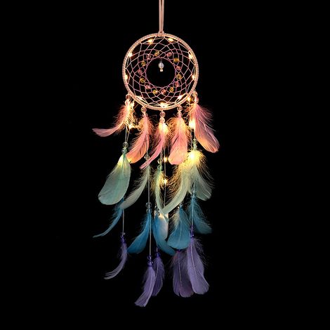 Atrapasueños LED multicolor tradicional (1/4)