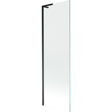 Mexen Next L mampara de bañera de 1 panel 60 x 150 cm, transparente, negro - 895-060-000-03-00-70 (1/5)
