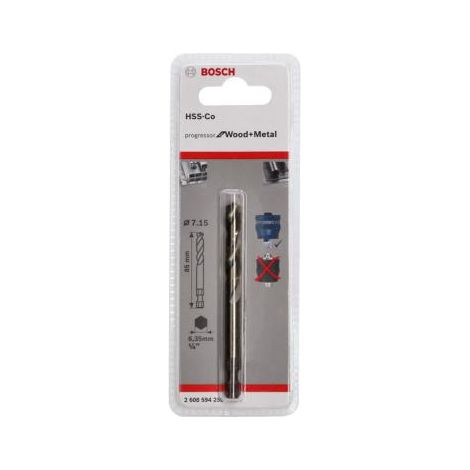 Bosch Zentrierbohrer HSS-Co Ø 7.15x85 mm - 2608594255 (1/5)