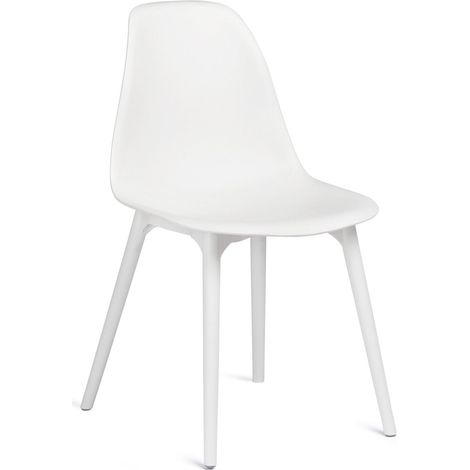 Chaise de salle à manger en polypropylène Scand SKLUM Blanc