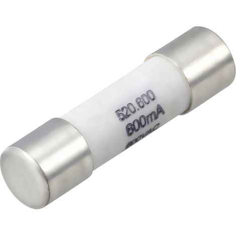 VOLTCRAFT VC 191 Fuse Multimetersicherung (Ø x L) 5 mm x 20 mm 600 mA 600 V/AC, 500 V/DC Flink -F- I
