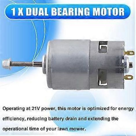 Moteur de tondeuse à gazon à double roulement 21 V, batterie au lithium 775 (1/5)