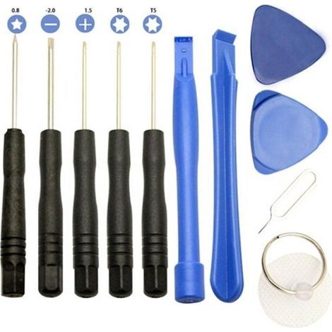 Kit de réparation de téléphones portables , Kit d'outils de levier pour ouvrir l'écran, Mini tournevis, ensemble d'outils (1/5)