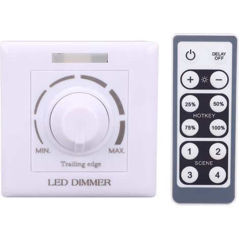 Le variateur intelligent Haofy est un variateur avec télécommande infrarouge, adapté à l'éclairage domestique LED (220V). (1/5)