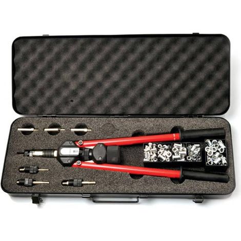 Coffret 150 Écrous à Sertir avec Pince GO6110 - Fixation Rapide et Pratique - D-Work (1/3)
