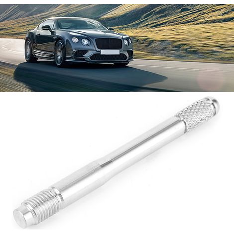 Reifenpositionierungsstift Radbefestigungs-Ausbau-Ausrichtungswerkzeug Edelstahl M12 Universal Silber M12 x 1,5 (1/5)
