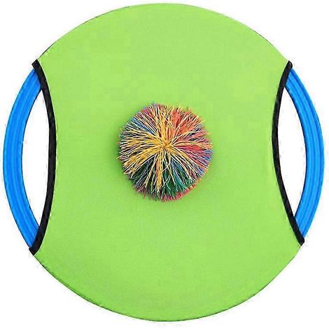Jeu de raquettes et de balles pour trampoline, idéal pour enfants et adultes. Amusant et rebondissant en extérieur, ce jouet favorise la coordination œil-main. Balles en plastique et caoutchouc multic (1/5)