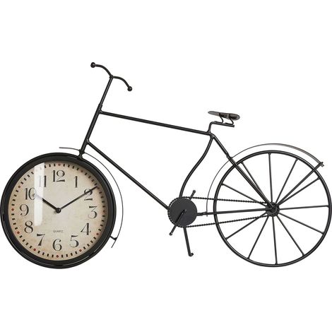 Clock LILLO 59 cm Metal Black