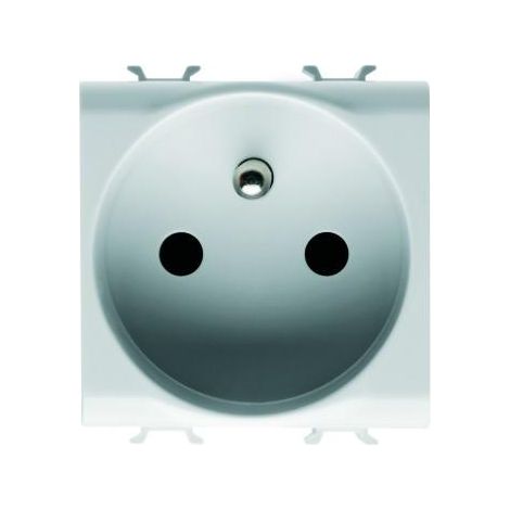 PRISE 2M 2 P+T 16A CÂB.RAPIDE FR.BLANC GEWISS GW10247F (1/2)
