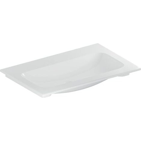 Geberit iCon lavabo pour meubles, sans trou pour robinetterie, (1/5)