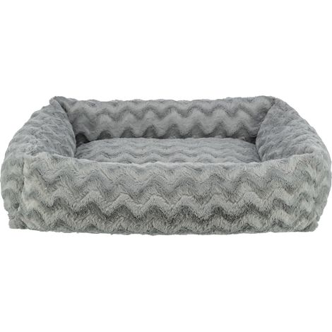 Lit orthopédique Vital pour Chien 100 × 70 cm en Gris - Coussin pour Chien avec Mousse à mémoire de Forme - Panier pour Chien pour Grands Chiens - 37933 (1/4)