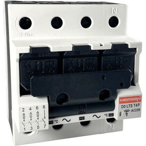 Mersen D02LASTTRENNS.3+NP.DREHFELDANZ (T4P D02 50A M.SI)