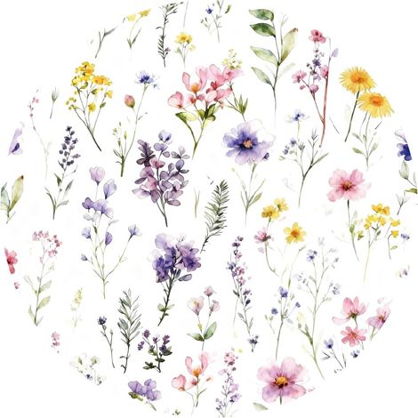 Tapis de Platine Vinyle à Motif Floral 11.8 Pouces en Feutre pour CD et Disques Vinyle. Antistatique et Antidérapant Il Protège Efficacement Le Plateau et Réduit Le Bruit Grâce à Sa Laine (1/5)