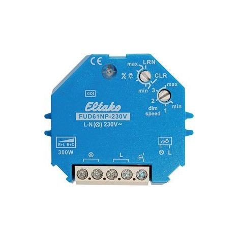 Eltako Actionneur radio télévariateur universel sans neutre FUD61NP-230V