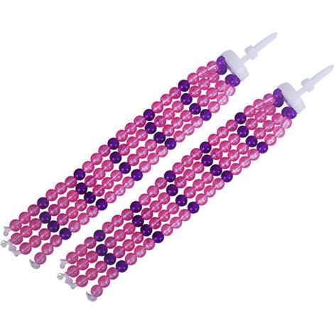 Rubans Décoratifs Rose 2 Paires, pour Guidon de Vélo Garçon et Filles (1/5)