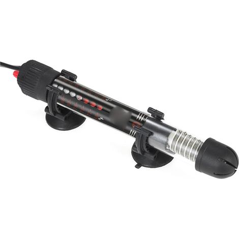 GARRYFIZH Chauffage Submersible pour Aquarium, Tige de Chauffage en Verre, Réglage de Température 50W - Pour Bassin à Poissons, Terrarium