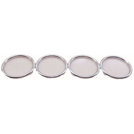 Audi A1 A1 Air Conditioning Vent Ring Protective Trim Aluminum 14-17 Silver