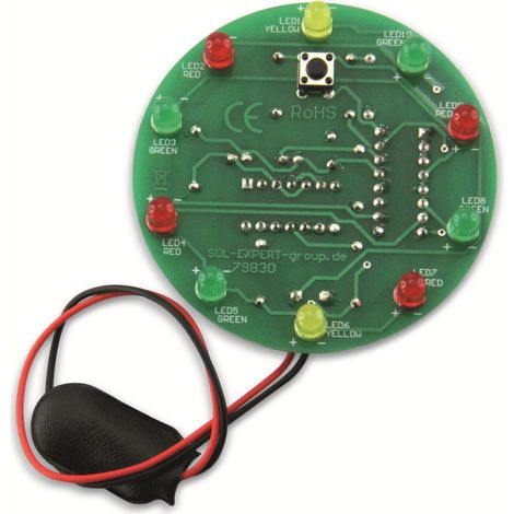 Sol Expert 79830 Lötbausatz Elektronisches Glücksrad (1/4)