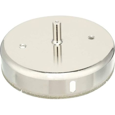 Sourcing map Foret Scie Cloche enduit de diamant de 130 mm Trépan pour verre porcelaine roche marbre carreaux céramique (1/4)
