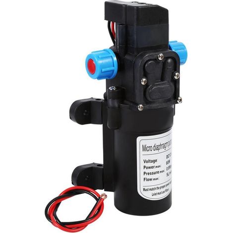 Wasserpumpe, DC 12 V 60 W ultraleise Hochdruck-Transferpumpe, tragbare elektrische Ölwanne zur Reinigung von Fahrzeugmodifikationen