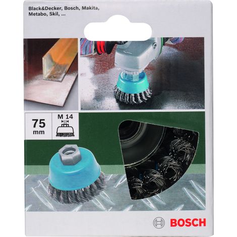 Bosch 2609256503 Brosse coupe 75 mm M14 (1/2)