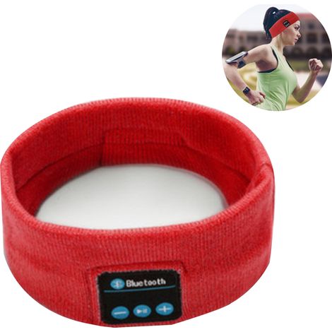 Écouteurs de sommeil Bluetooth, bandeau sport sans fil, musique mains libres, idéaux pour le yoga et le sommeil sur le côté (1/4)