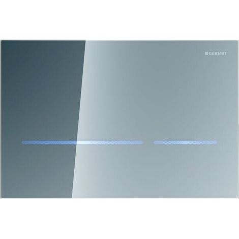 Geberit 242618SM1 Sigma80 Plaque de commande, pour chasse à double débit