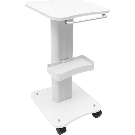 Beauté Chariot cosmétique - Chariot portable avec roulettes - Chariot multifonction pour salon de beauté - Avec compartiment de rangement - Roue de frein - Pour instruments de beauté, sanatorium (1/5)