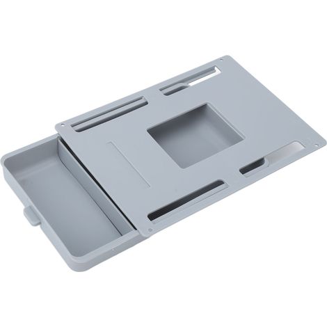 Tiroir sous bureau gris compact multifonctionnel Stickup avec poignée de rangement sous table (1/5)