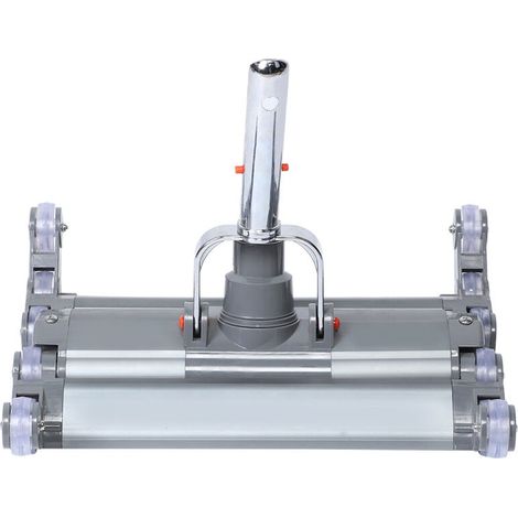 Aspirateur de piscine 360° en alliage d'aluminium – Nettoyage efficace des débris et poussière – Poignée tournante pour accès facile (1/5)