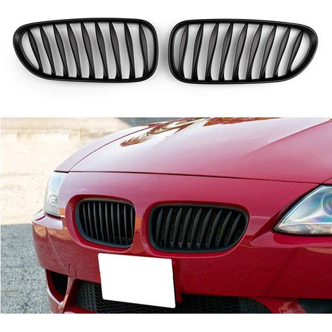 Grille de calandre sport noire mate pour Z4 Series 04–07 E85 E86 (1/5)