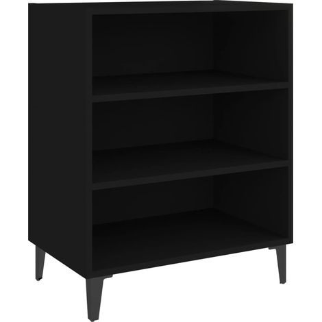 Maison Exclusive - Credenza Nera 57x35x70 cm in Legno Multistrato