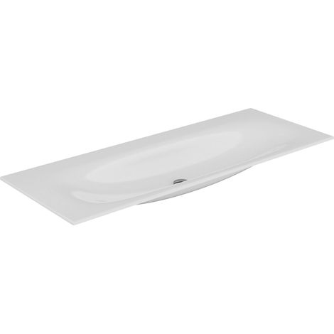 KEUCO EDITION 11 Lavabo à encastrer en céramique, 1407x17x538mm, (1/3)