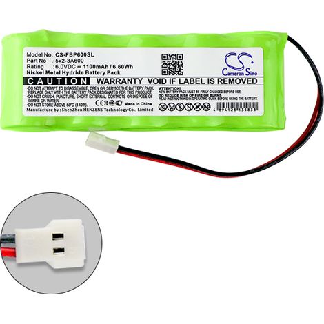 NX - Batterie de mesure pour FLUKE ANALYZERS MEMOBOX 6V 1100mAh (1/3)