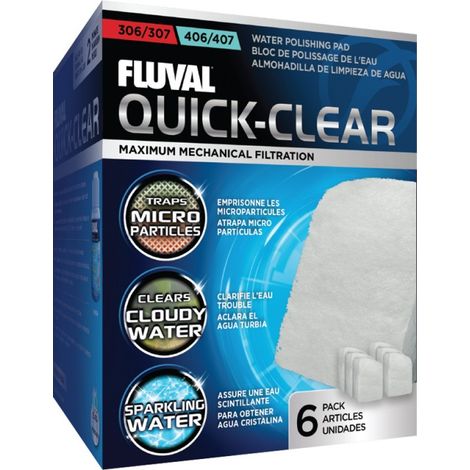 Fluval 307/407 6 UDS Foamex fino