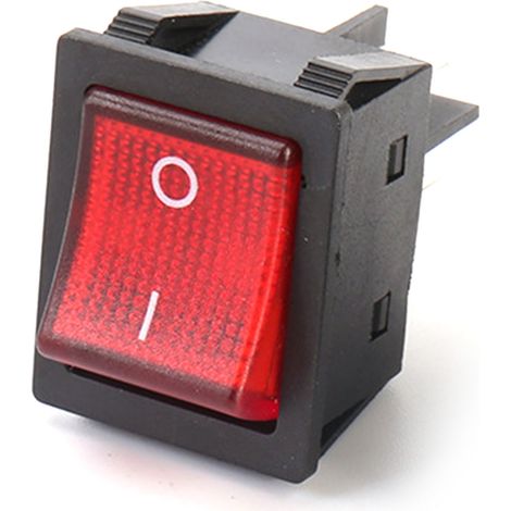 Interrupteur à bascule LED 30A étanche, 4 broches cuivre, 2 positions, alliage d'aluminium, sensibilité élevée (1/5)