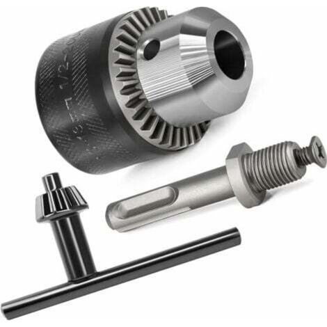 Adaptateur de mandrin SDS-Plus 1,5-13 mm 1/2-20 UNF avec clé (1/4)