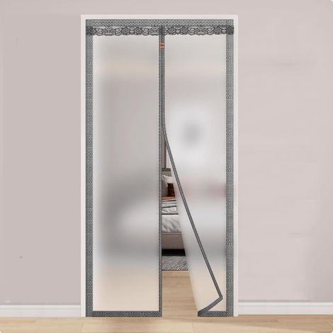 Mat PVC Magnétique Rideau de Porte Isolant Thermique (1/5)