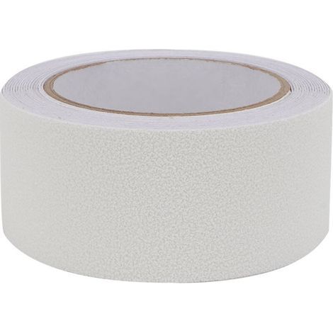 PEVA/PU rubber anti-slip strip, anti-slip safety strip for stair treads, 5m (white) (1/5)