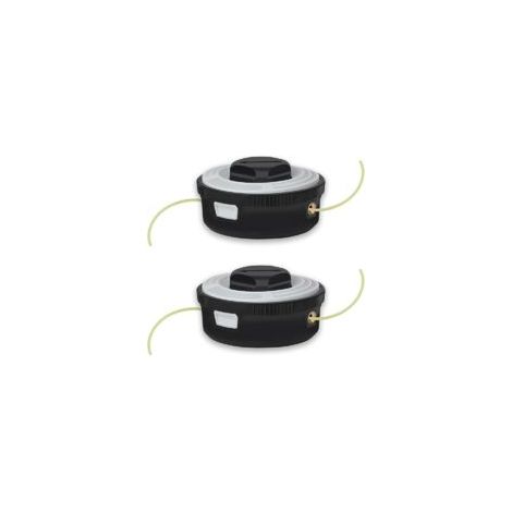 Autocut C3-2 Tête pour STIHL FSA 57, FSE 52 Coupe-bordure, AutoCut C 3-2 Tête à Fil pour Débroussailleuse FSA57 et FSE52 Bobine Fil C3-2 Tête Faucheuse Accessoires (2-Pack)