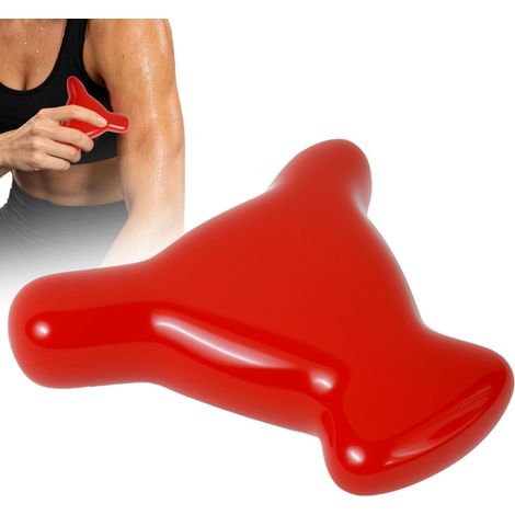 Outil de massage manuel, bloc de massage portable pour soulager les tensions Outil de massage corporel en forme de tête de taureau pour le corps entier, les bras, le dos, après l'entraînement, à la m