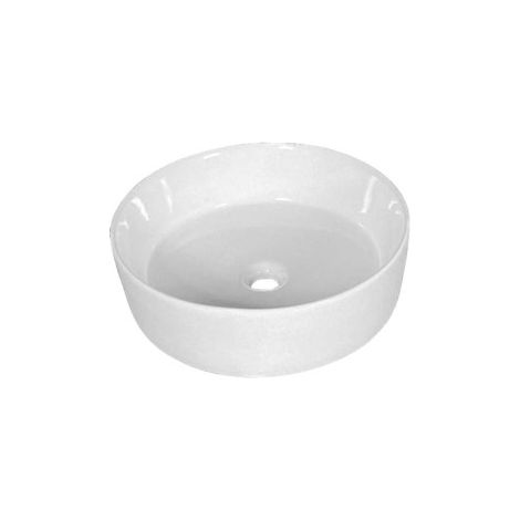 Lavabo da appoggio zeta rotondo - diametro 44 cm
