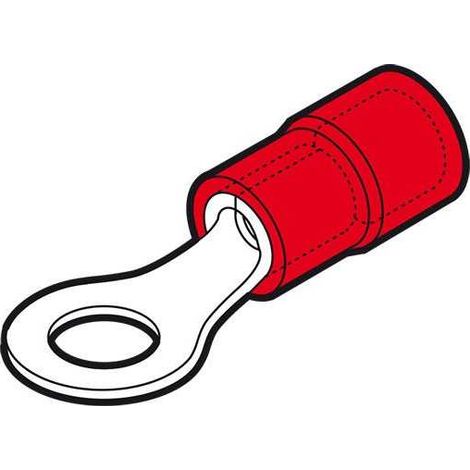 Capocorda a Occhiello 1,5 mm Preisolato Rosso Foro 3 (1/2)