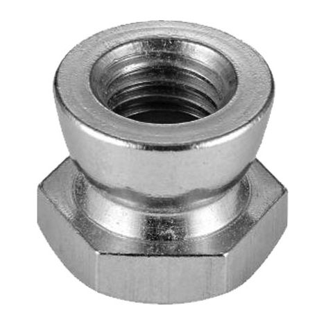 Ecrou inviolable autocassant inox - Qualite Inox: A2 - Diamètre: 6 (1/3)