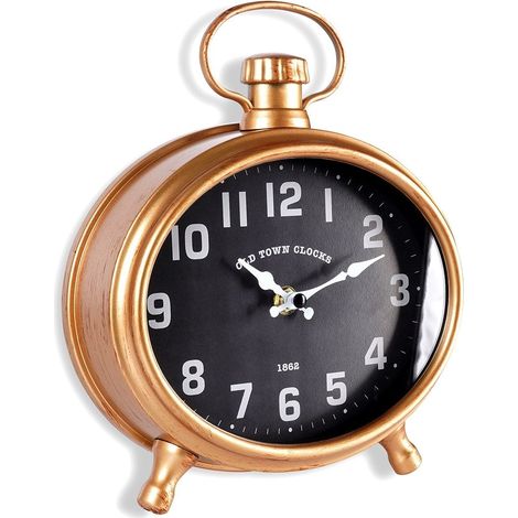 Wanduhr im Retro-Stil OVAL, 21 x 23,5 x 4,8 cm (1/5)