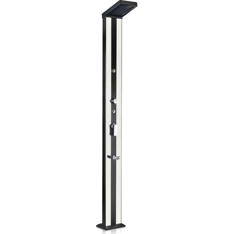 Doccia solare Gre con rubinetto lavapiedi 38 lt.
